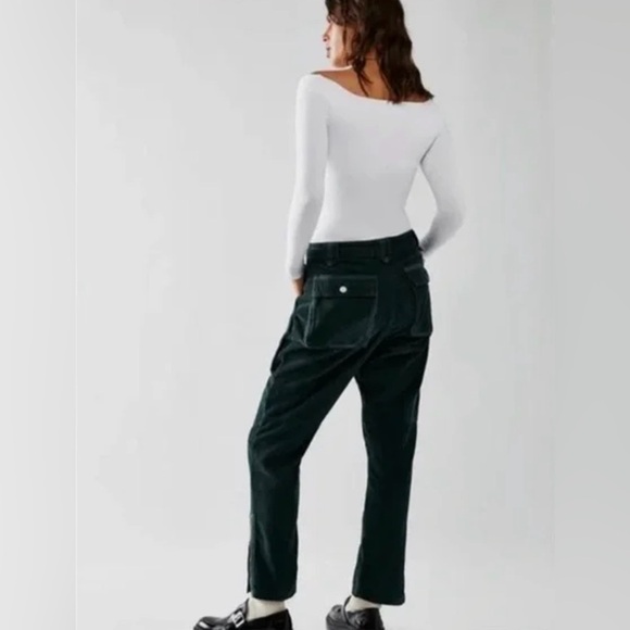 NWOT We The Free The London Calling Low Rise Tapered Leg Corduroy Pants - Picture 4 of 6